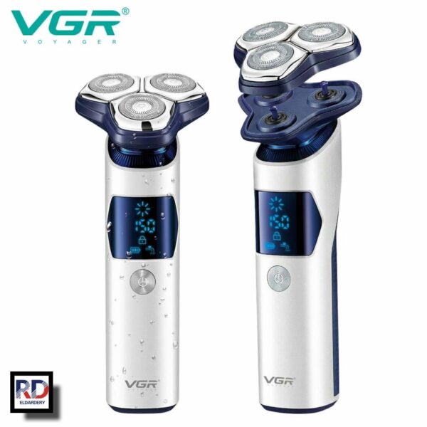 V-328 - ماكينة حلاقة كهربائية وتنعيم احترافية . قابله للشحن للرجال