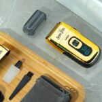 V-332 - ماكينة حلاقة كهربائية وتنعيم احترافية . قابله للشحن للرجال