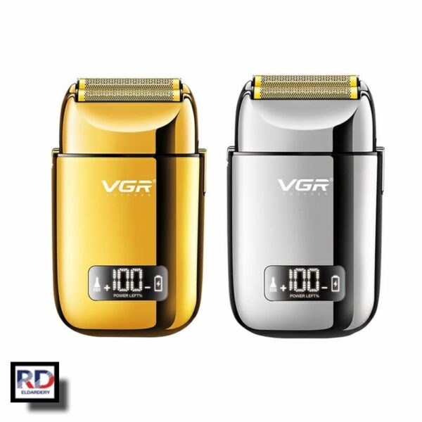 V-338 - ماكينة حلاقة كهربائية وتنعيم احترافية . قابله للشحن للرجال