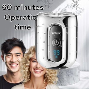 V-342 - ماكينة حلاقة كهربائية وتنعيم احترافية . قابله للشحن للرجال