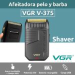 V-375 - ماكينة حلاقة كهربائية وتنعيم احترافية . قابله للشحن للرجال