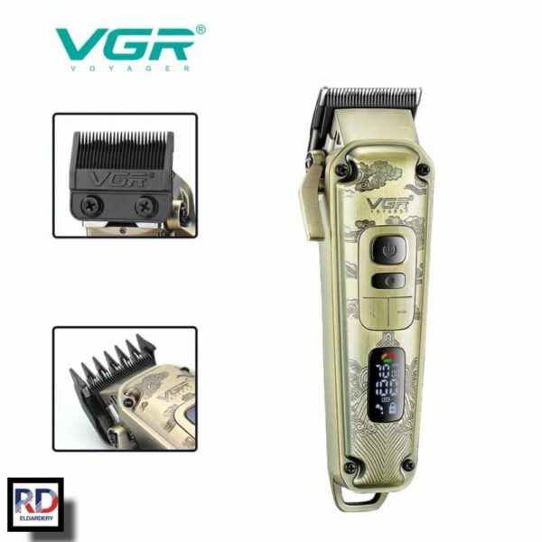 V-642- ماكينة حلاقة كهربائية احترافية. قابله للشحن للرجال