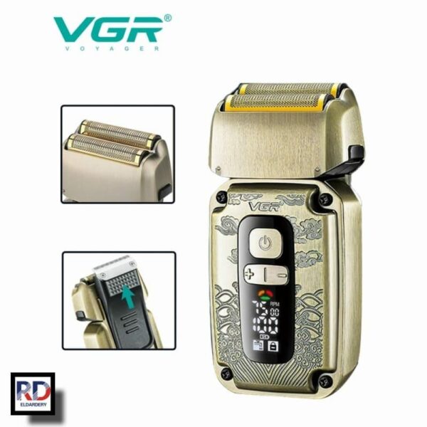 V-642- ماكينة حلاقة كهربائية احترافية. قابله للشحن للرجال