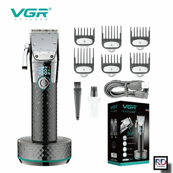 V-682 - ماكينة حلاقة كهربائية احترافية. قابله للشحن للرجال