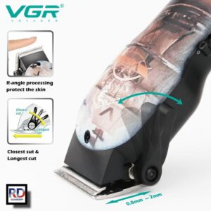 V-690 - ماكينة حلاقة كهربائية احترافية. قابله للشحن للرجال
