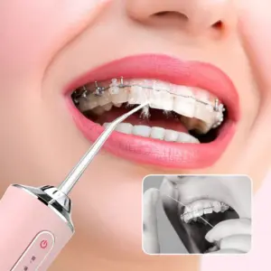 جهاز تنظيف الأسنان بالماء مع 3 أوضاع لتنظيف الأسنان