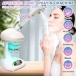 ⁦جهاز بخار للوجه نانو ايونيك - ذراع دوار 360 درجة (2-853)⁩ - الصورة ⁦6⁩