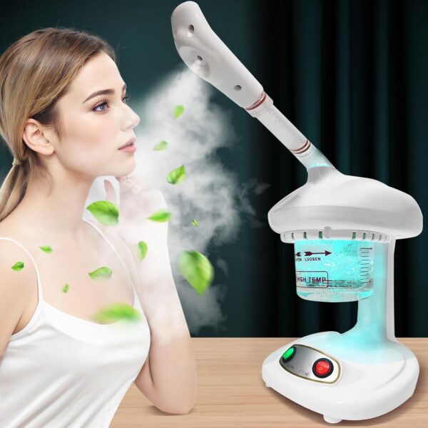 ⁦جهاز بخار للوجه نانو ايونيك - ذراع دوار 360 درجة (2-853)⁩ - الصورة ⁦8⁩