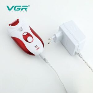 ماكينة إزالة الشعر VGR V-702 - تصميم منخفض الضوضاء وملحقات متنوعة