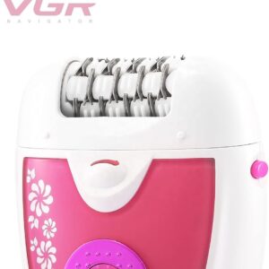 ماكينة إزالة الشعر VGR V-722 - 3 مستويات سرعة وإضاءة LED