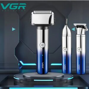 ماكينة حلاقة VGR 5 رؤوس مقاومة للماء - V-365 مكنه تنعيم