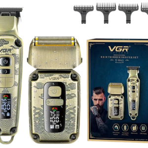 مجموعة العناية الشخصية VGR للرجال - V-641 مكنه باللون الذهبي