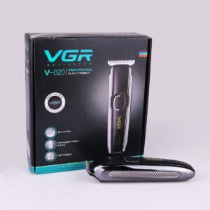 ماكينة حلاقة VGR V-020 متعددة الوظائف - مقاومة للماء، شحن سريع، تصميم أنيق ومريح، للرجل العصري