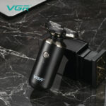 ماكينة حلاقة VGR V-317 اللاسلكية للذقن - رأس دوار ثلاثي الأبعاد، حلاقة رطبة وجافة، مقاومة للماء IPX6، شحن USB