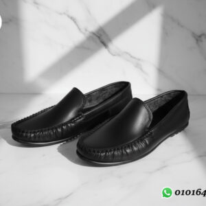👞 جزمة جلد كلاسيك فاخرة