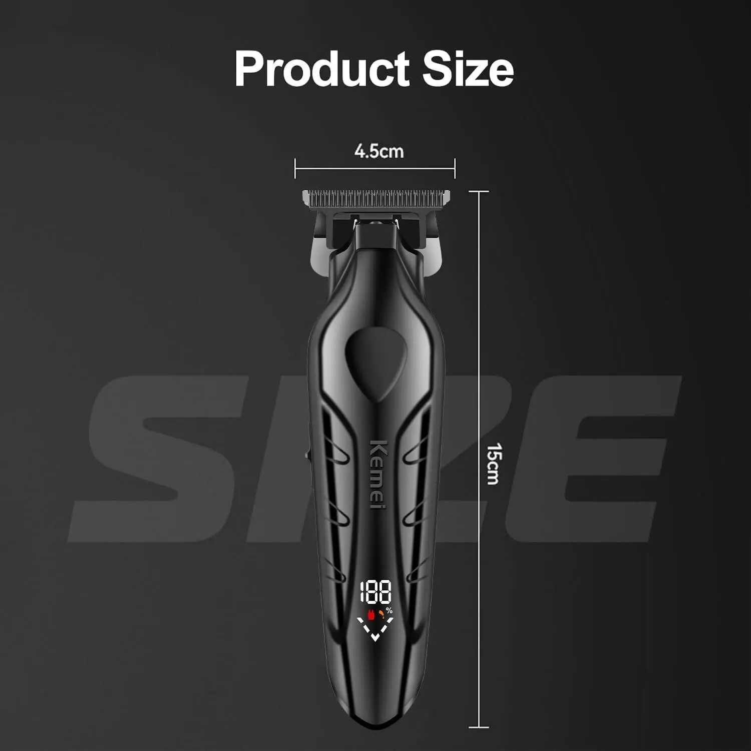 ⁦ماكينة حلاقة وتشذيب Kemei Km-2269⁩ - الصورة ⁦5⁩