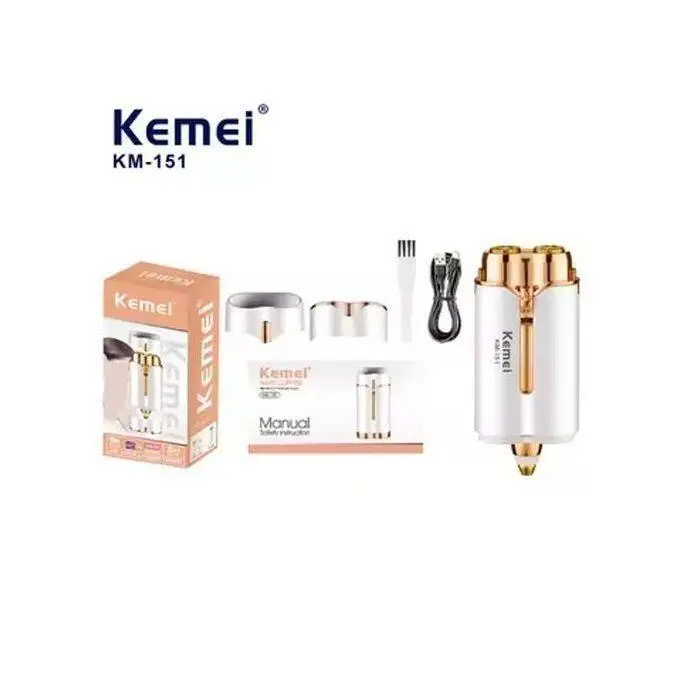 ⁦ماكينة إزالة شعر نسائية Kemei 151 2 في 1⁩ - الصورة ⁦5⁩