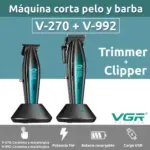 ⁦VGR مجموعة ماكينات حلاقة الشعر الاحترافية V-270 + V-992⁩ - الصورة ⁦9⁩