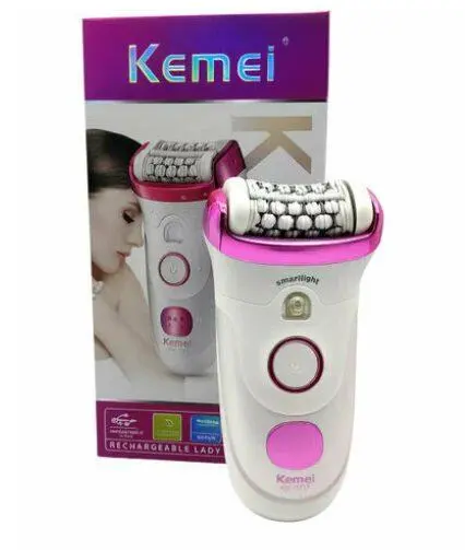 ⁦ماكينة إزالة شعر نسائية Kemei 7117 2 في 1⁩ - الصورة ⁦4⁩