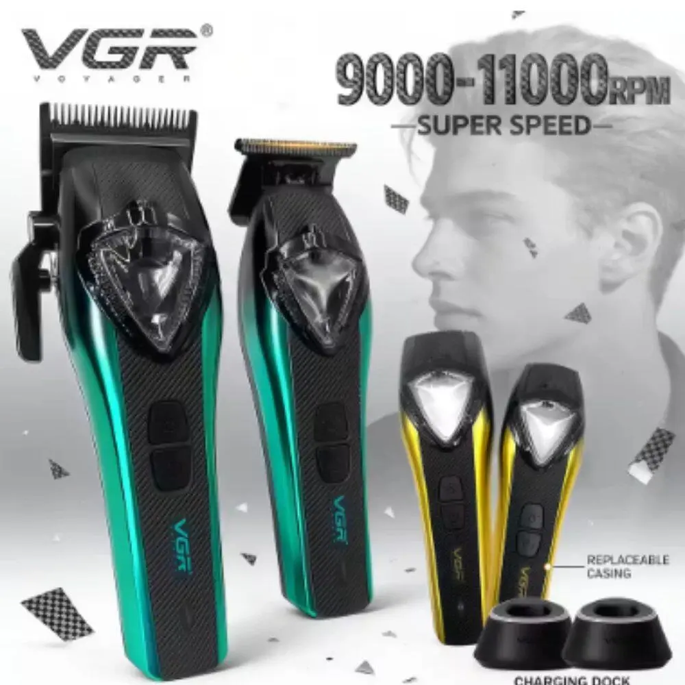 ⁦Vgr طقم حلاقة احترافي 2 في 1 V-883S2⁩ - الصورة ⁦2⁩