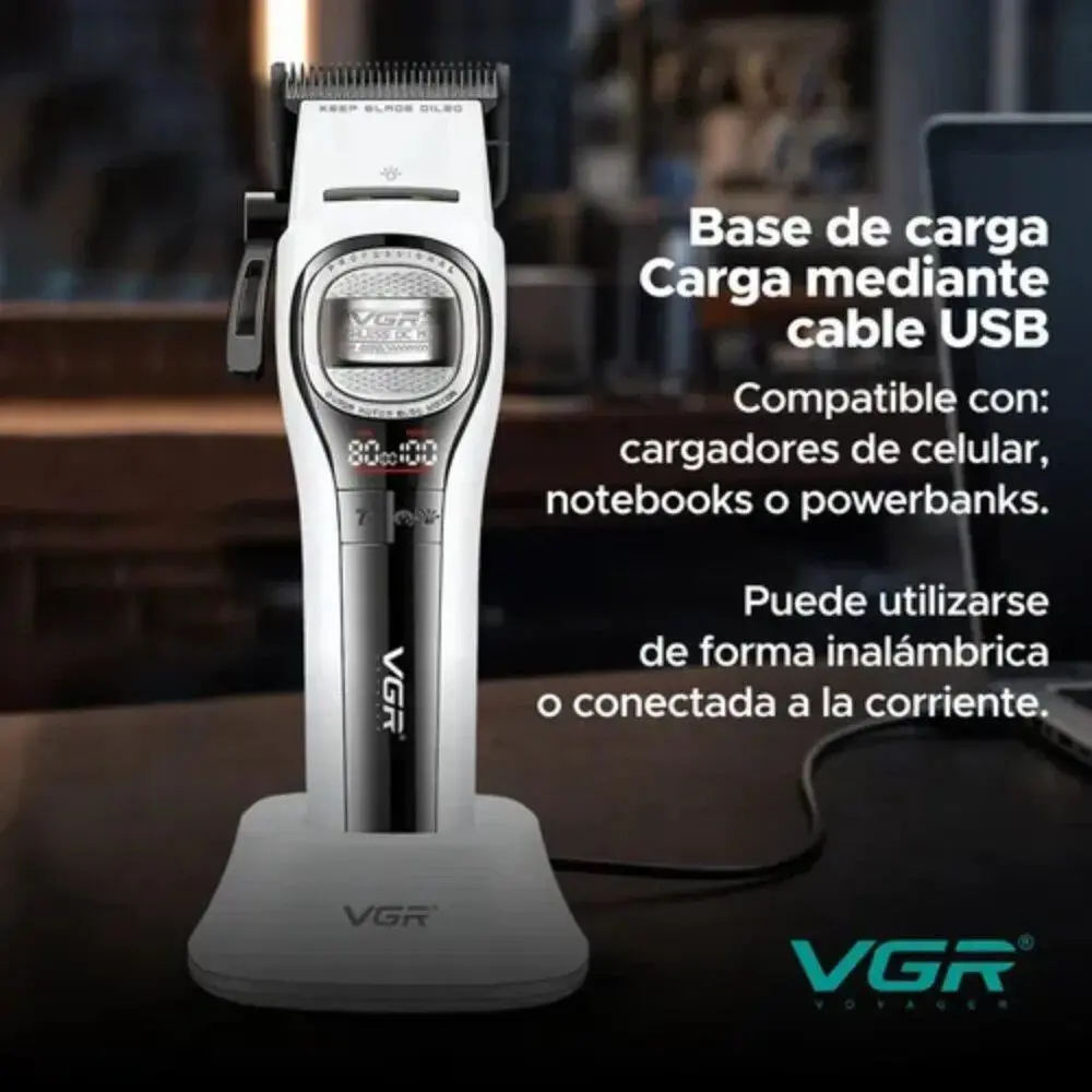 ⁦Vgr ماكينة حلاقة احترافية بمحرك Bldc V-888C⁩ - الصورة ⁦4⁩