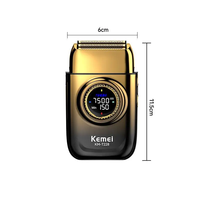 ⁦ماكينة تنعيم Kemei Km-T228 بشفرات مزدوجة⁩ - الصورة ⁦8⁩
