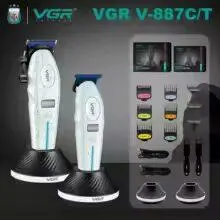 A65C6Eefe15F4B3Bd5Dc94Fa9025Bf15-Jpg.webp Vgr ماكينة حلاقة احترافية بشفرة كربون Dlc موديل V-887 - الصورة 1