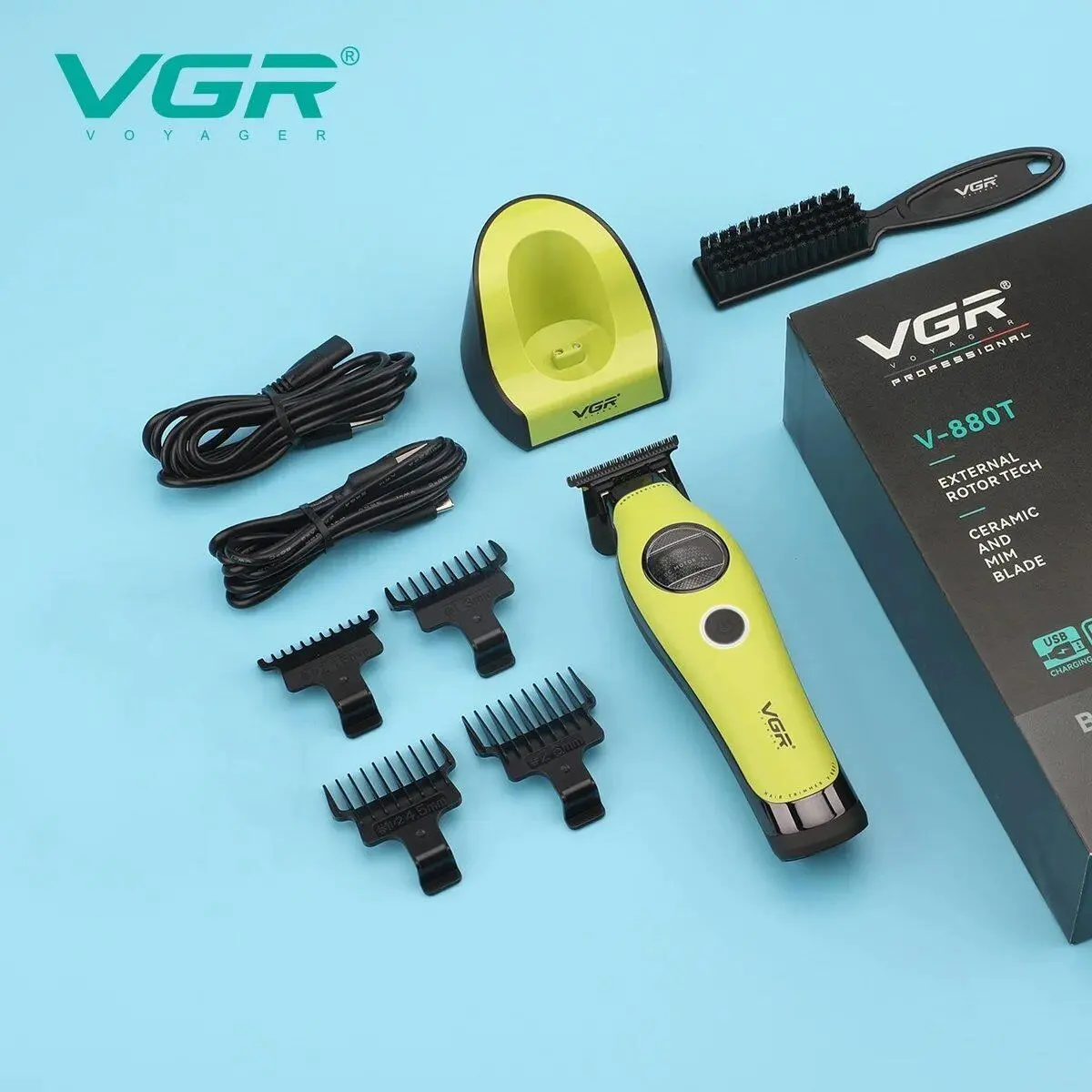 ⁦Vgr طقم حلاقة احترافي 2 في 1 V-880S2⁩ - الصورة ⁦5⁩