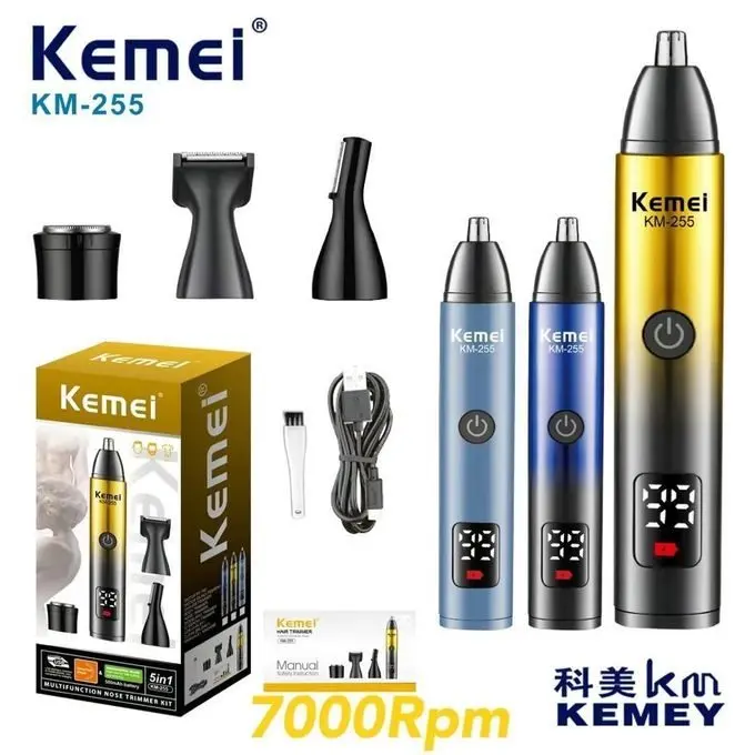 ⁦Kemei ماكينة حلاقة وتشذيب متعددة الاستخدامات Km-255⁩ - الصورة ⁦1⁩