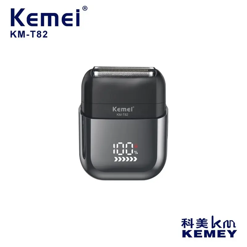 ⁦Kemei ماكينة حلاقة كهربائية مقاومة للماء T82⁩ - الصورة ⁦2⁩