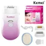 ⁦Kemei ماكينة إزالة شعر لاسلكية مقاومة للماء 908B⁩ - الصورة ⁦1⁩