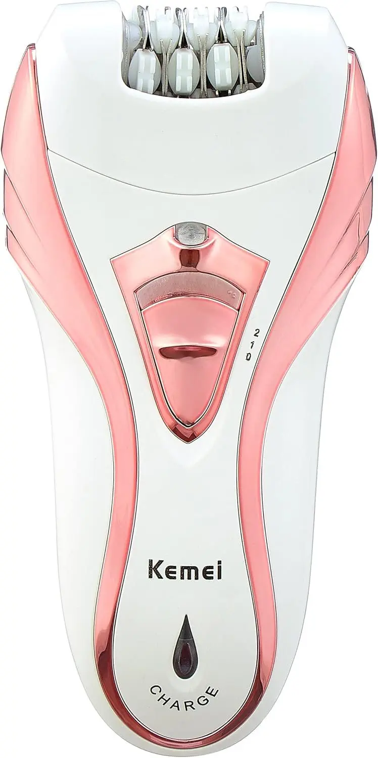 ⁦Kemei ماكينة إزالة شعر 3 في 1 متعددة الاستخدامات لاسلكية مع إضاءة Led Km-3010⁩ - الصورة ⁦6⁩