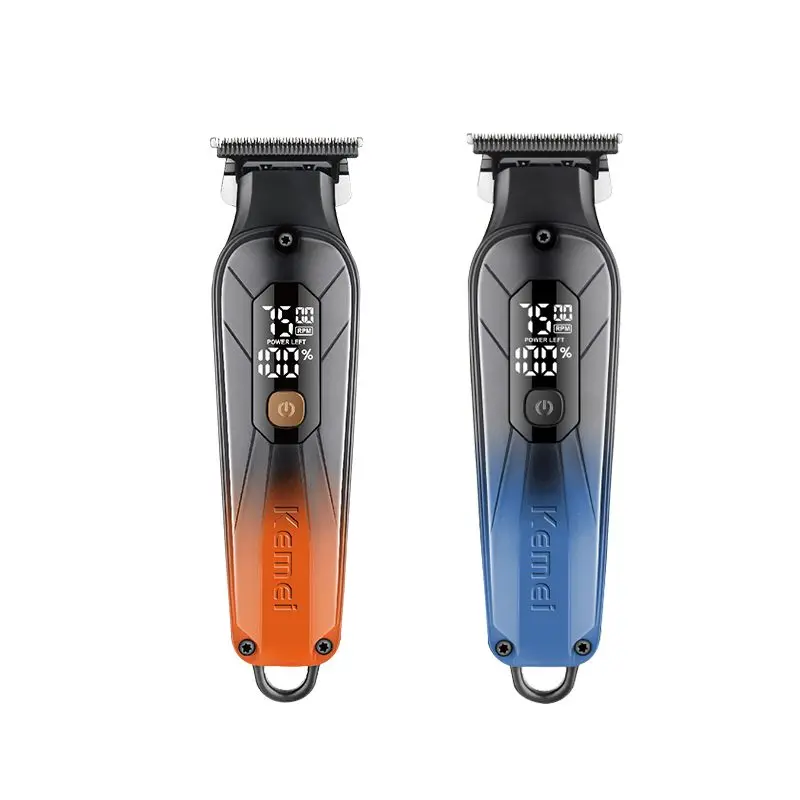 ⁦ماكينة حلاقة كهرباء Kemei Km-1741 بطارية 1200Mah ستانلس ستيل⁩ - الصورة ⁦6⁩