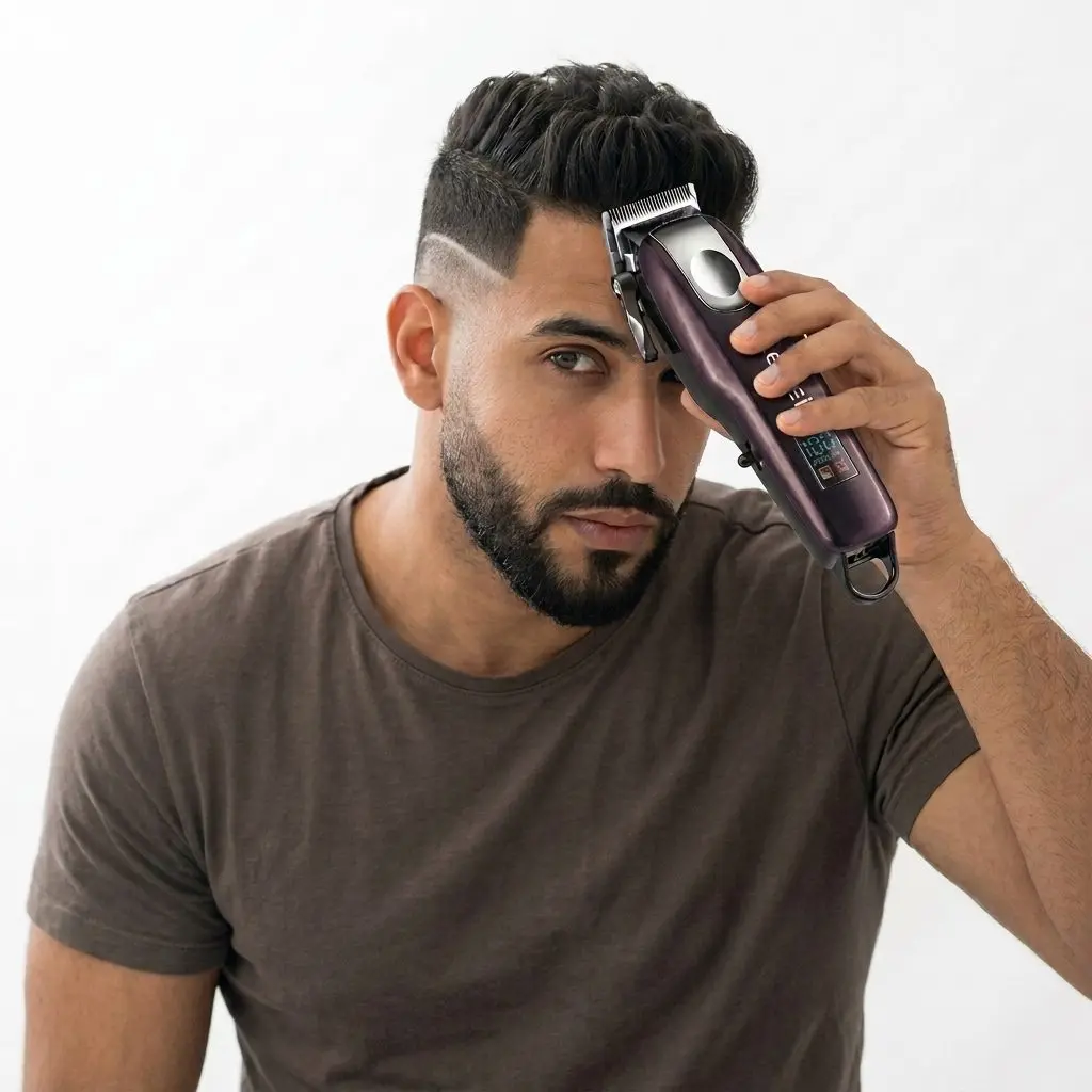 ⁦Kemei طقم حلاقة احترافي محرك قوي Km-8526⁩ - الصورة ⁦6⁩