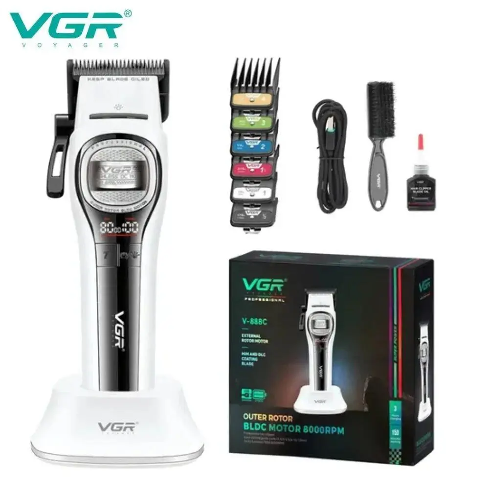 ⁦Vgr ماكينة حلاقة احترافية بمحرك Bldc V-888C⁩ - الصورة ⁦7⁩