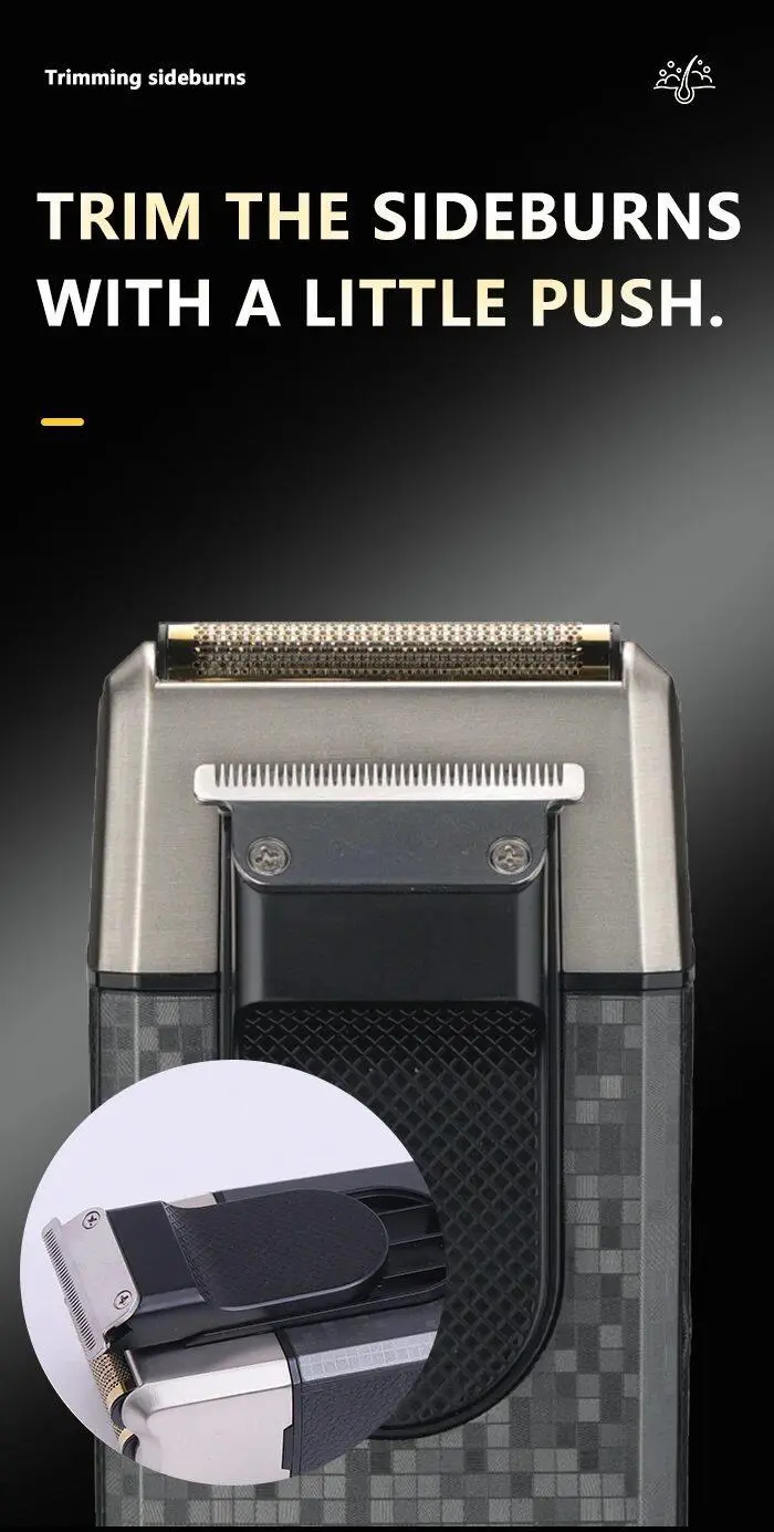 ⁦ماكينة حلاقة Kemei Km-T410 بشفرات ثلاثية⁩ - الصورة ⁦3⁩