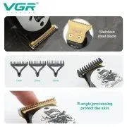 ⁦Vgr ماكينة قص الشعر شاشة Led شحن Usb V-699+V-971⁩ - الصورة ⁦6⁩