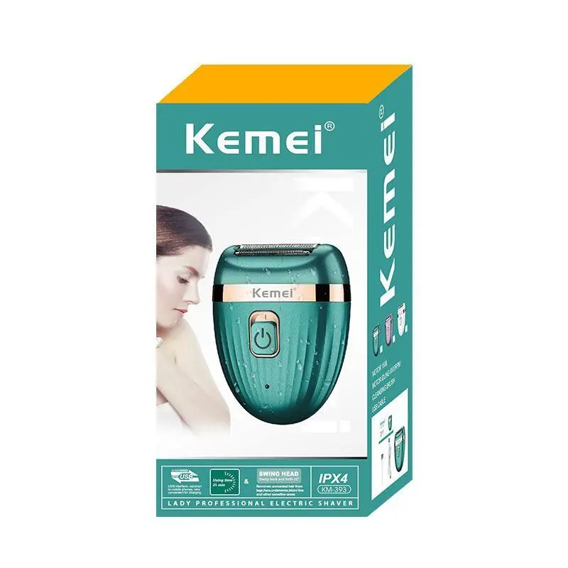 ⁦ماكينة إزالة شعر نسائية Kemei Km-393⁩ - الصورة ⁦9⁩