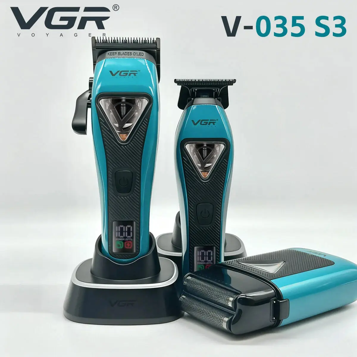 ⁦V-035 S3 طقم حلاقة 3 في 1، شفرات Dlc⁩ - الصورة ⁦4⁩