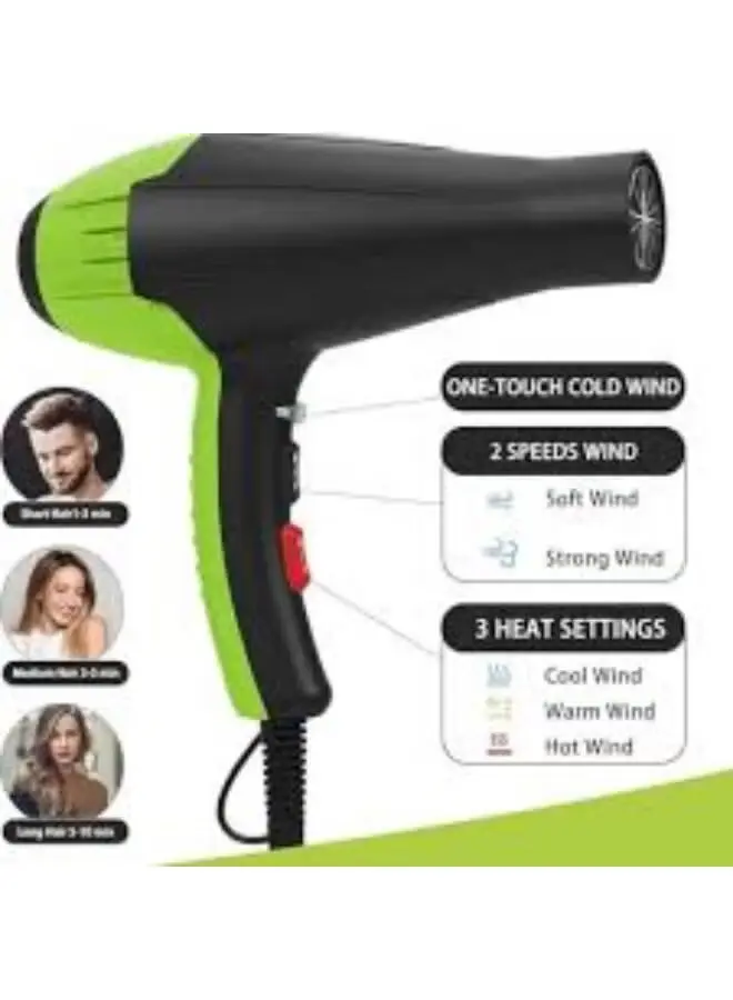 ⁦Moehair Mo-7160 مجفف شعر احترافي لتجفيف وتصفيف الشعر للاستخدام المنزلي والصالونات⁩ - الصورة ⁦8⁩