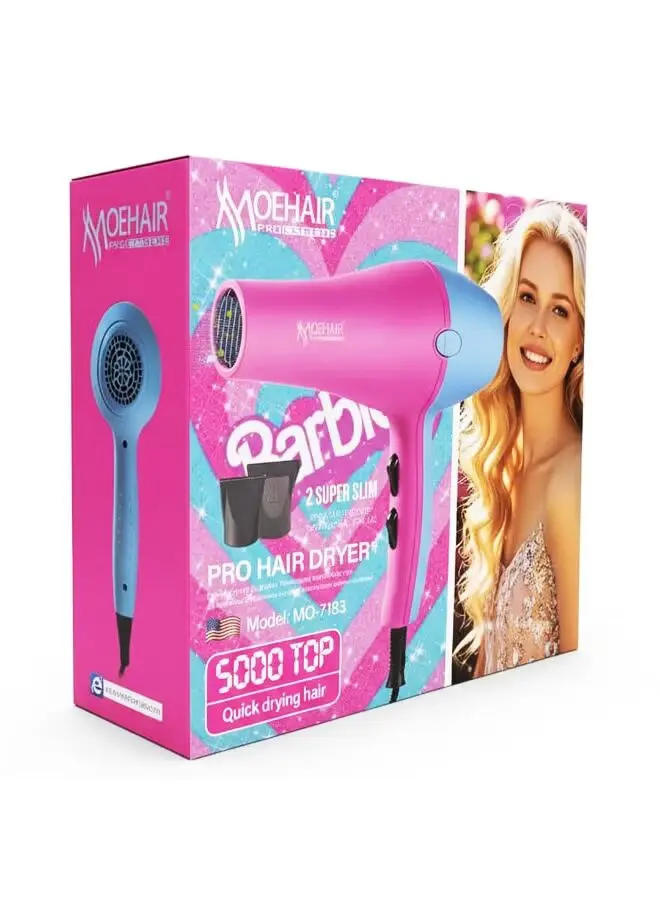 ⁦Moehair Mo-7183 مجفف شعر احترافي لتجفيف وتصفيف الشعر بسرعة في المنزل أو الصالون⁩ - الصورة ⁦2⁩