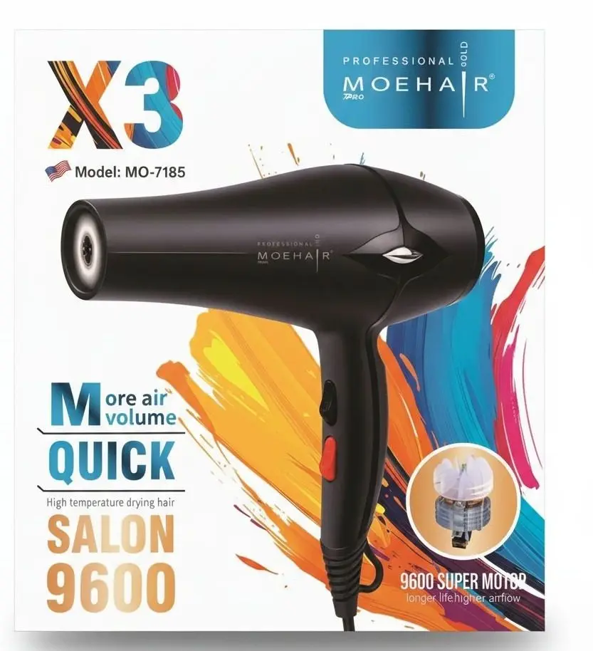 ⁦Moehair Mo-7185 مجفف شعر لتجفيف الشعر وتصفيفه⁩ - الصورة ⁦2⁩