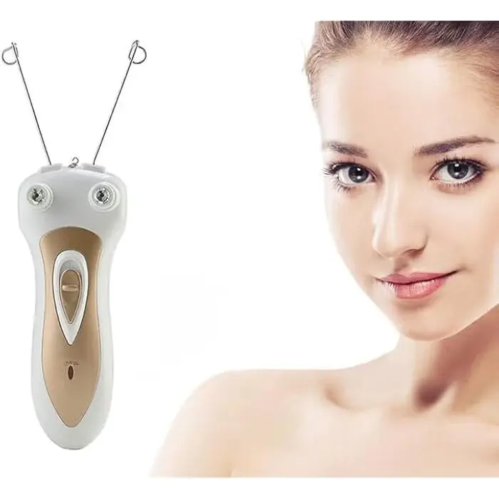 ⁦Moehair Mo-9040 مقص فتلة كهربائي لإزالة شعر الوجه من الجذور⁩ - الصورة ⁦3⁩