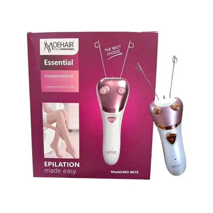 ⁦Moehair Mo-9075 جهاز فتلة كهربائي لإزالة شعر الوجه والجسم بالخيط من الجذور⁩ - الصورة ⁦6⁩