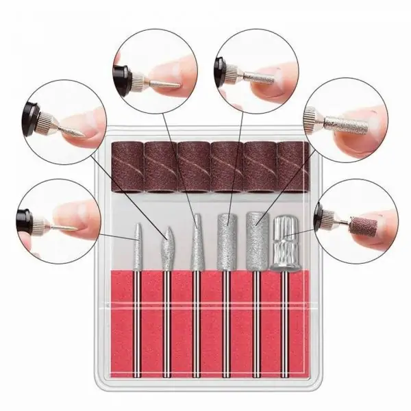 أدوات العناية بالأظافر Professional Portable Electric Nail Kit