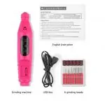 أدوات العناية بالأظافر Professional Portable Electric Nail Kit