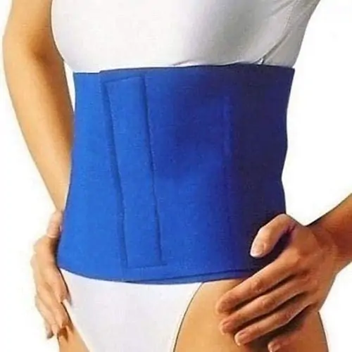 حزام التخسيس الازرق للبطن Waist Slimming Belt - Blue