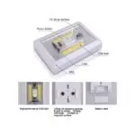 كشاف الطوارئ بالبطارية Led COB Night Light 3 W