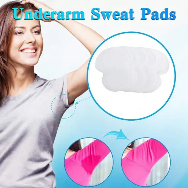 لاصقة امتصاص العرق 6 أزواج - Disposable Underarm Shields Pads - 6 Pairs