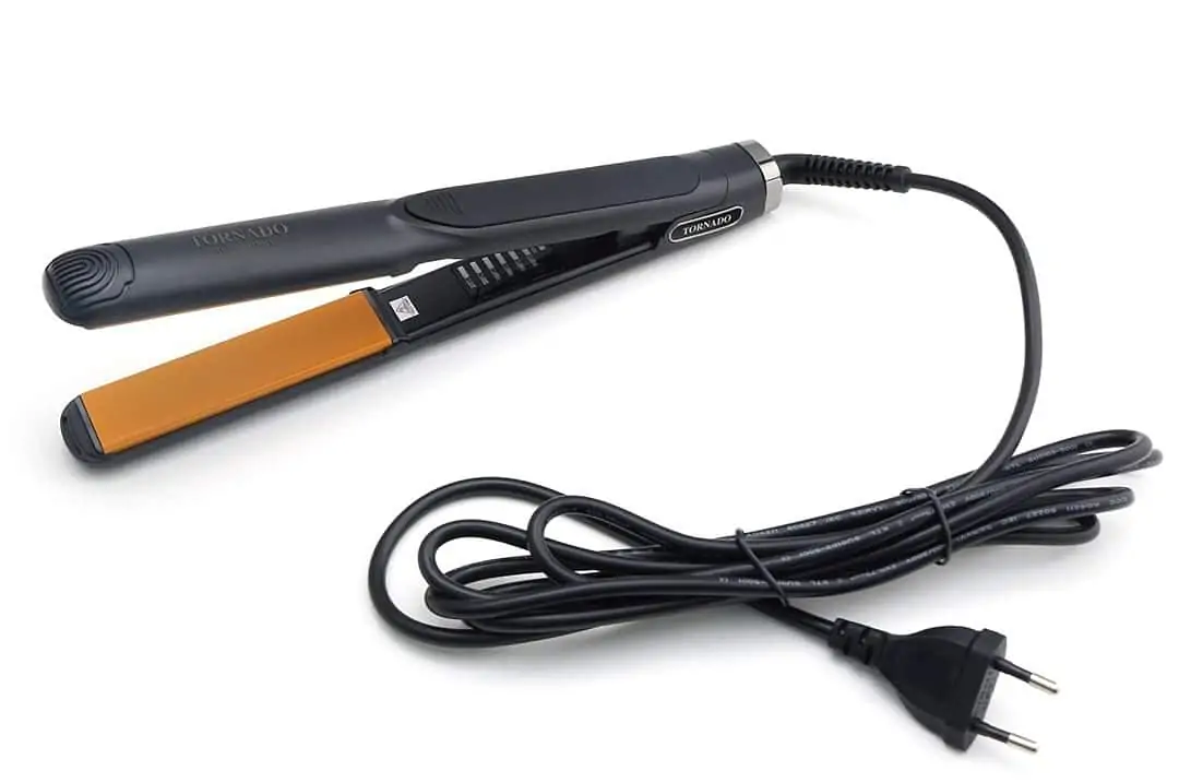 مكواة شعر تورنيدو جولد الأصلية Tornado Gold Hair Straightener 2 In 1 Ceramic Straightening